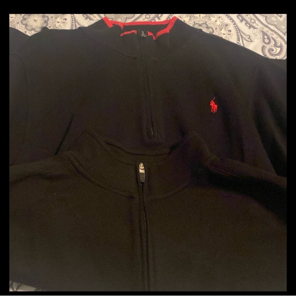 2- Boys black Polo and class club pullovers size XL- 18/20 - Picture 7 of 7